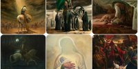نقش شهادت در آثار محمدعلی نادری؛ وقتی قلمو با زبان درد سخن می‌گوید