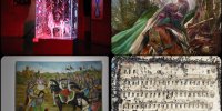 عکاس قاب عاشورایی از میناب جایزه گرفت؛ رونمایی مجسمه ذوالجناح