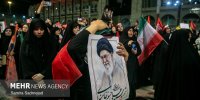 «به وقت وداع» در مراسم بدرقه رهبر شهید انقلاب