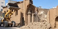 تخریب غیرقانونی پادگان روس‌ها/شکایت میراث‌فرهنگی از شهرداری سبزوار