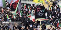 تشییع باشکوه «شهید اسماعیل خطیب» از میدان شهدا تا حرم امام رضا(ع)