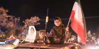 مردم شهرستان مرزی تربت جام از حضور حماسی خود در میدان می‌گویند