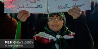 حضور حماسی مردم خلیل آباد در شب سی و هشتم