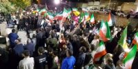 خروش شبانه خوزنینی‌ها با فریاد «مرگ بر آمریکا»