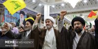 اجتماع بزرگ حوزویان و امت حزب الله‌ در حمایت از شیعیان منطقه