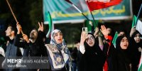 هم‌خوانی نوحه «باید برخاست» در اجتماع قمی‌ها