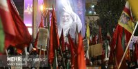 اجتماع «لبیک یا خامنه‌ای» در میدان توحید قم