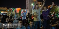 دعای مردم مشهد برای ملت لبنان در نماز استغاثه