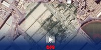 تصاویر ماهواره‌ای از خسارات واردشده به پایگاه آمریکا در بحرین