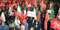 شور و حماسه آفرینی مردم تربت حیدریه در صد و بیست و چهارمین شب