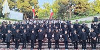 رزمایش بزرگ نوجوانان خراسان رضوی برای خونخواهی رهبر شهید در مشهد