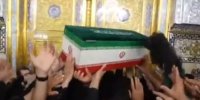 شهیده زهرا ۱۴ ماهه نوه رهبر شهید به آغوش امام رضا رسید