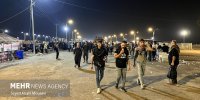 خدمات‌رسانی شبانه روزی موکب‌ها در شلمچه