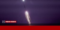 برخورد صاعقه با موشک چینی در حین پرتاب!