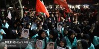 بدرقه کاروان دانش‌آموزی اربعین در مشهد