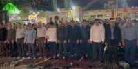 نماز استغاثه  به امام زمان (عج) در آستانه اشرفیه اقامه شد