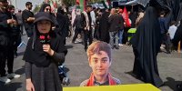 یاد شهدای میناب در پیاده‌روی جاماندگان اربعین مشهد