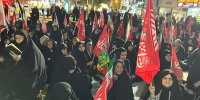 میدانداری مردم چناران در جهت خونخواهی رهبر شهید