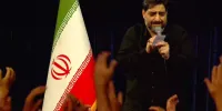 حماسه خوانی به یاد رهبر شهید در حرم امام رضا(ع)