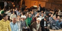 اقامه نماز استغاثه در یکصد و هفتاد و چهارمین میعاد شبانه چناران