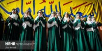 طنین نوای دختران زاینده‌رود در تجمعات مردم مشهد