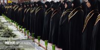 آیین شمعدان گردانی خادمان حرم حضرت معصومه(س)