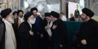 محفل بزرگداشت آیت‌الله‌العظمی سید موسی شبیری زنجانی(ره) در حرم رضوی
