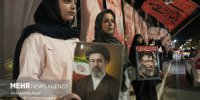 همراهی کسبه مشهدی با مردم در شکوه تونل پرچم