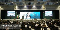 قرائت پیام رهبر معظم انقلاب در اجلاس سراسری نماز