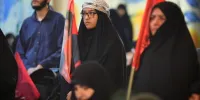 شب ۲۱۹؛ دانش آموزان مشهد زیر پرچم ایستادگی