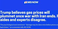 مخالفت مشاوران ترامپ با تصورش درباره قیمت بنزین/ قیمت بنزین سقوط نمی‌کند