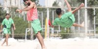 پایان اردوی تیم ملی ساحلی در تهران