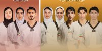 درخشش ملی‌پوشان تکواندو؛ ایران با ۱۶ مدال رنگارنگ قهرمان شد