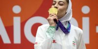 ساغر، ستاره جوانی که طلای بزرگی گرفت