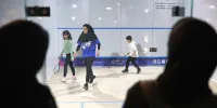 جشن روز جهانی اسکواش در بوستان آب‌وآتش برگزار شد