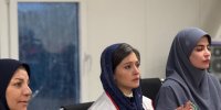 حضور پردیس احمدیه در لحظه تحویل سال در کنار نیروهای هلال احمر