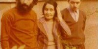 سهراب سپهری و پدر و مادرش/ عکس