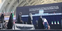 اجرای آیینی‌نمایشی «وداع آخر» در بدرقه رهبر شهید