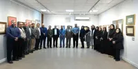 نمایش ۳۸ اثر برگزیده نقاشی‌خط جشنواره‌های رضوی و آیات