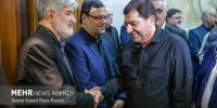 مراسم گرامیداشت علی لاریجانی؛ از برادران لاریجانی چه کسی آمده بود؟/ شریعتمداری و کاظم صدیقی هم بودند