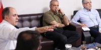 تیپ متفاوت پزشکیان در جلسه مدیریت بحران آب+ تصاویر