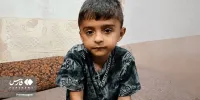 عکسی تلخ از پیکر کودک شهید حمله آمریکا به سیریک