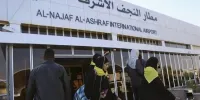 فرودگاه نجف اشرف: پروازهای رفت و برگشت به ایران ادامه دارد