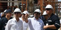 بازدید میدانی معاون وزیر نفت از پالایشگاه‌های پارس جنوبی