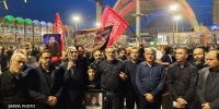 حضور مدیرعامل شرکت ملی نفت ایران در آیین بدرقه رهبر شهید ایران