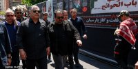 حضور وزیر نفت در مراسم تشییع آقای شهید ایران