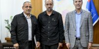 آیین تکریم و معارفه فرماندهان مرکز مقاومت بسیج وزارت نفت