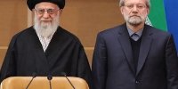 دومین حضور رهبر شهید در سازمان صدا و سیما در زمان ریاست شهید لاریجانی | ویدئو