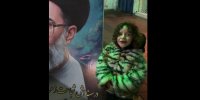 من رهبرمو میخوام…+ ویدئو | گریه‌های دختربچه کنار تصویر رهبر شهید انقلاب