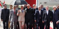 مراسم استقبال شهباز شریف از پزشکیان در اسلام آباد | ببینید